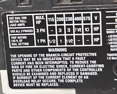 Moeller - PKZM0-10 - Motor Protect Circuit Breaker loc4C4