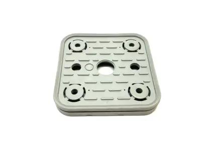 USED SCHMALZ SUCTION PLATE FOR VACUUM BLOCK VCSP-O 120X120X16.5 TPE