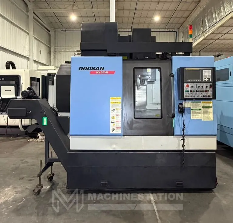 Used 2008 DOOSAN MV 3016L Vertical Machining Centers California US | MachineStation #1295285