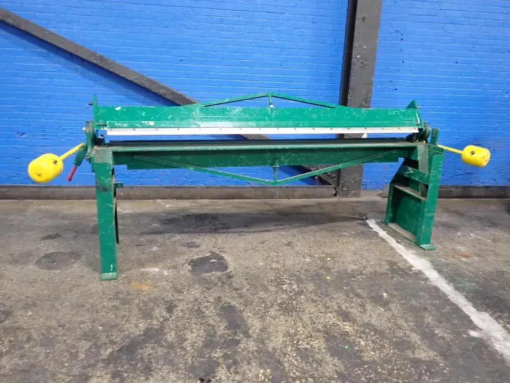 Used NATIONAL SHEET METAL MACHINES INC N9616 Box & Pan Brakes including Finger Ohio US | HGR 24 #912931