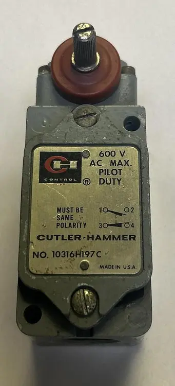 Used CUTLER-HAMMER 10316H197C Miscellaneous Equipment (Electrical & Power) Ohio US | Surplus Asset Holdings #1209953