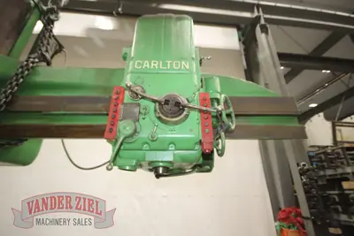 Carlton 8’ x 19” Radial Drill, Model 4A - Add An Inverter Drive - Make it Like New!!