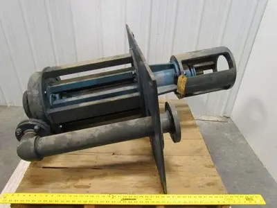 Kerr Pump Fig 5665 Size 3x2x12 Vertical Process Pump 80 GPM 12" Impeller