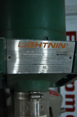 142-0835 Lightnin XD-30 Direct Drive Clamp Mount Mixer