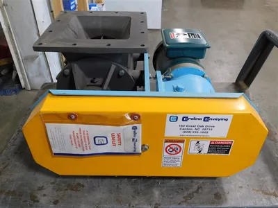 Carolina Conveying Inc. 8" RVS Rotary Feeder with Opperman Mastergear TDQ5 New
