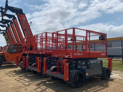 New | in-Stock 2026 SKYJACK SJ6826 RT ROUGH TERRAIN SCISSOR LIFT Scissor Lifters Alberta CA | Adcock Equipment #1417631