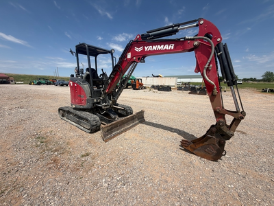 Used 2021 YANMAR VIO35 Excavators Oklahoma US | OT Truck & Tractor Sales #1383528