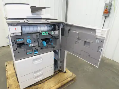 Ricoh Aficio MP 9003 Laser Mono BW Printer Copier Scan Duplex 90PPM Touch Screen