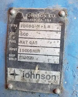 USED 2012 ARIZONA BOILER COMPANY, INC. PX-150