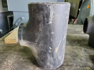 6", x 4", Reducing-Tee, Butt Weld, 5257