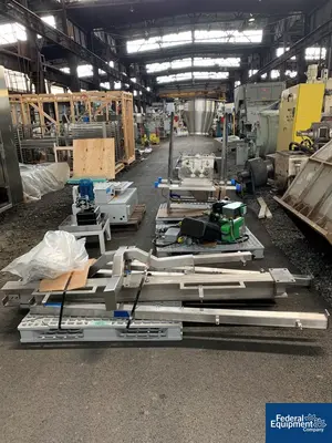 USED Lleal S.A. Lleal Super Sack Unloading Stand with Granulator, S/S