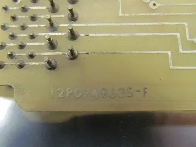 Burr Brown Leybold Heraeus 12P0749635-F G0753126-1 D XJ-1978-004 PC Board