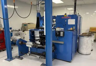 USED 1995 DUSENBERY ROTARY SHEAR SLITTER