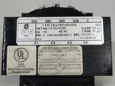NEW REX MANUFACTURING CS100JHCBK