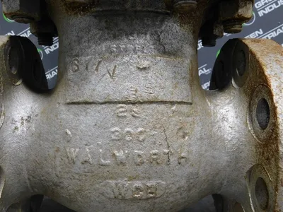 2-1/2" Walworth 5 520 660024 Gate Valve WOG 720 psi @ 100°F  Max 775°F Used