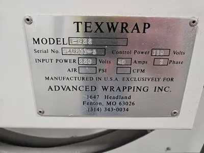 USED TEXWRAP T-822