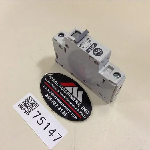 Used ALLEN BRADLEY 1492-CB1/G050 SER C Circuit Breakers Michigan US | Ideal Machinery #602769