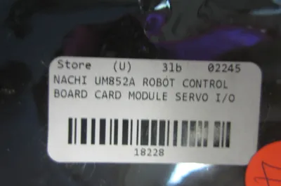 USED NACHI UM852A CONTROL BOARD