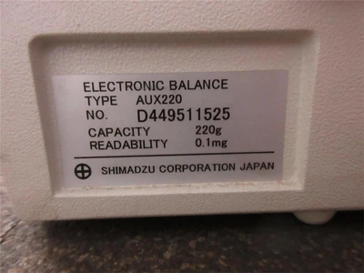 USED SHIMADZU AUX220