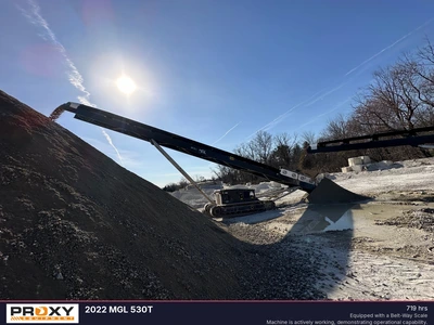 Used 2022 MGL 530T Portable Conveyors Pennsylvania US | Proxy Equipment #1384983