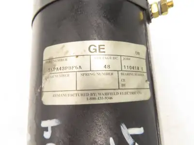Caterpillar EC25KE Electric Forklift Hydraulic Pump Steering Motor 5BPA48PBF6A