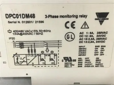 USED CARLO GAVAZZI DPC01DM48