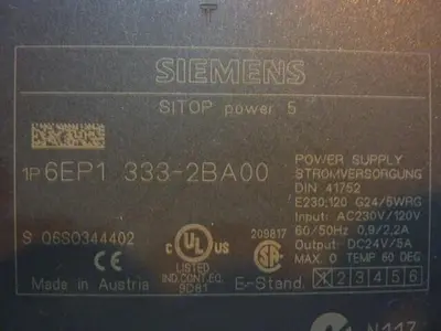 USED SIEMENS 6EP1 333-2BA00