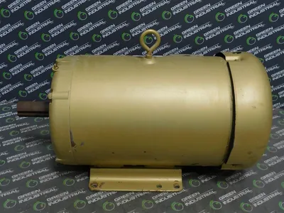 Baldor Reliance EM3714T Super-E Motor 10HP 208-230/460V 1770RPM 25.4-24/12A Used