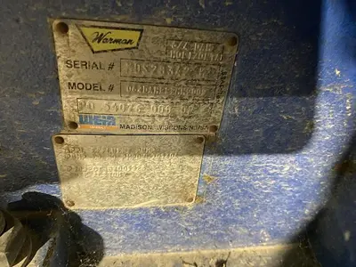 Used WEIR WARMAN 064DAHRRRMM9009 Centrifugal Pumps North Carolina US | DH Griffin Used Equipment #1383693