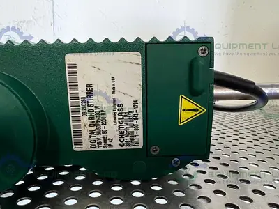 USED CHEMGLASS UNKNOWN MODEL DIGITAL OVERHEAD HOMAGINIZER  / STIRRER 2000 RPM