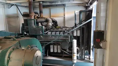 USED EMSCO F800 TRIPLEX MUD PUMP