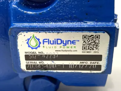 New | in-Stock FLUIDYNE 512-42297, WF8200 Hydraulic Pumps | Maverick Industrial Sales #1112139