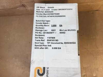 NEW HITACHI H3256270300