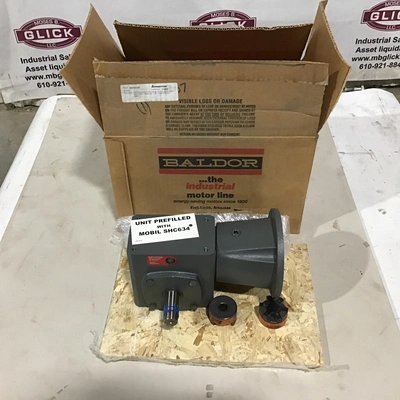 Baldor GLF2521AG Gearmotor Speed Reducer Ratio 25:1 Nema 56C Left Hand Output Shaft