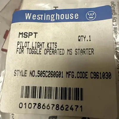New | in-Stock WESTINGHOUSE MST01 Starters | Surplus Asset Holdings #1204490
