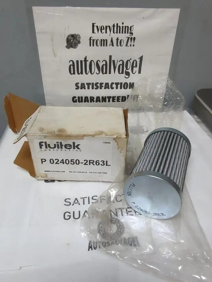 New | in-Stock FLUITEK P 024050-2R63L Filters Ohio US | Surplus Asset Holdings #1240543