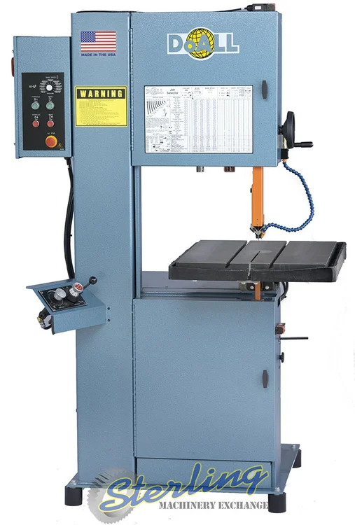 New | in-Stock DOALL 2012-VH Vertical Band Saws California US | Sterling Machinery Exchange #1466015