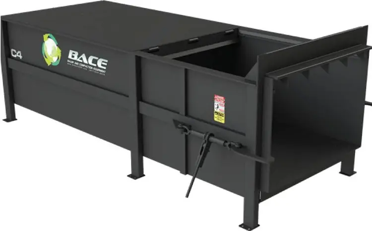 New | in-Stock 2026 BACE C4 STATIONARY COMPACTOR Trash Compactors South Carolina US | Black River Trading #1059769