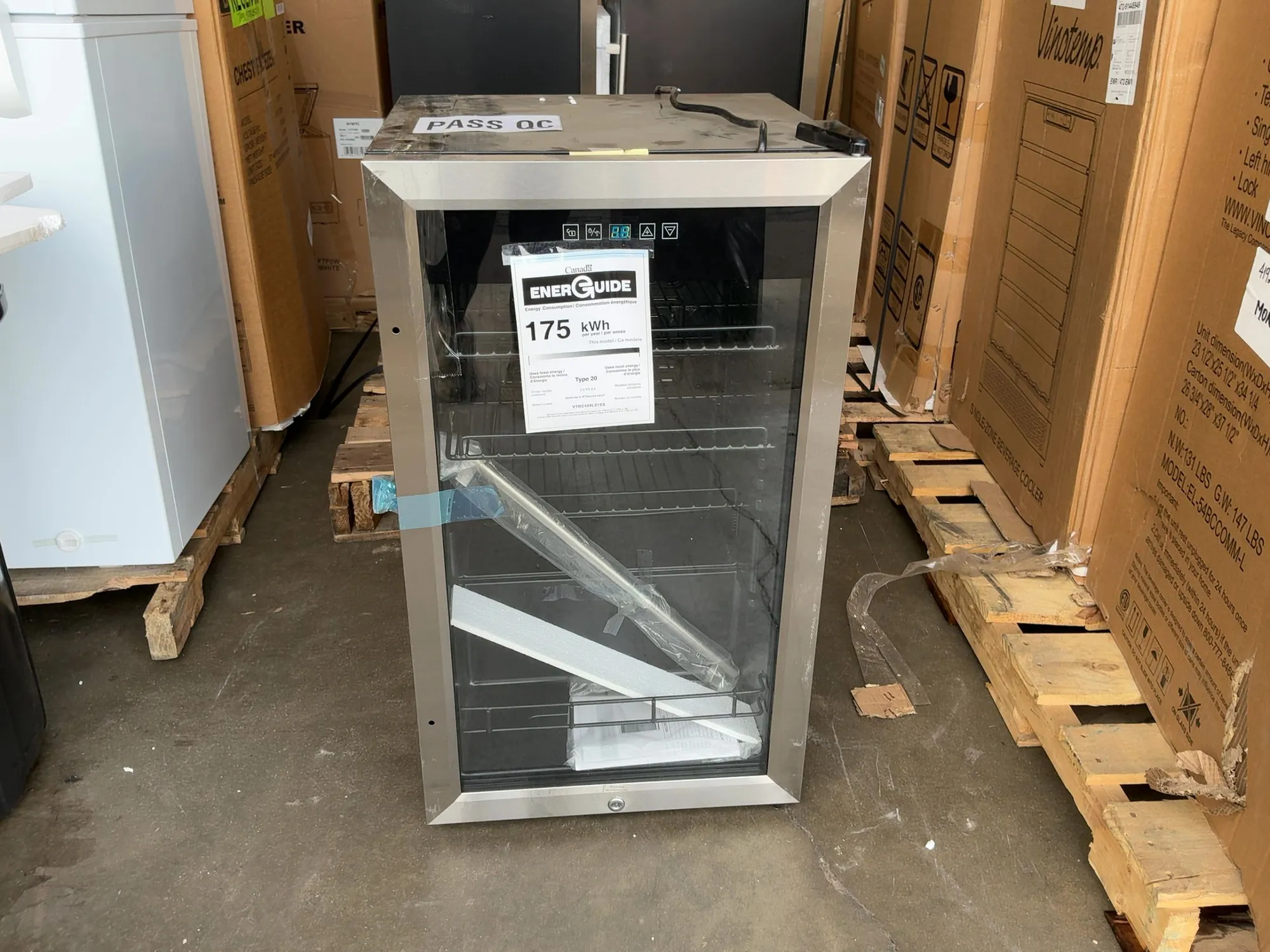 Used VINOTEMP VTBC108L01SS Bottle Coolers Michigan US | Miedema Asset Management Group #1437288