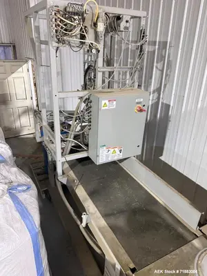 Used Choice Bagging Model 1100 Automatic Valve Bag Placer | 480 Bags/Hour | 304 SS Contact | 2023 | Vacuum Pickup & Valve Opener