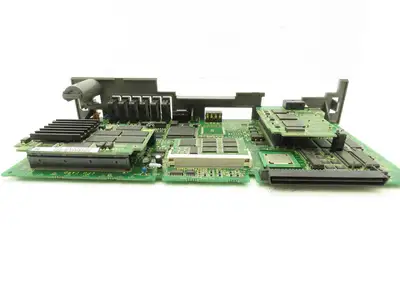 Fanuc A16B-3200-0412/ 08A Main Board Slot Card With SRAM CPU Servo Cards