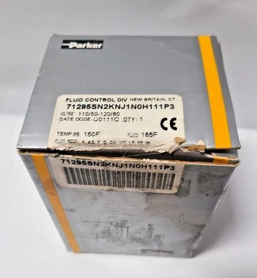 PARKER 71295SN2KNJ1NOH111P3 SOLENOUD VALVE 10W 250PSI 110/120V