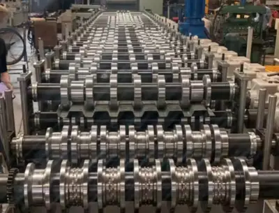 Type F Roof Deck Roll Forming Machine – UAE
