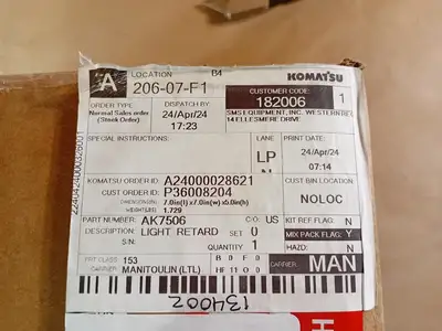 NEW KOMATSU AK7506