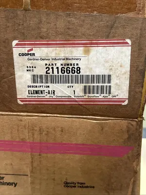 New | in-Stock COOPER GARDNER-DENVER 2116668 Air Compressor Parts Ohio US | Surplus Asset Holdings #1248136