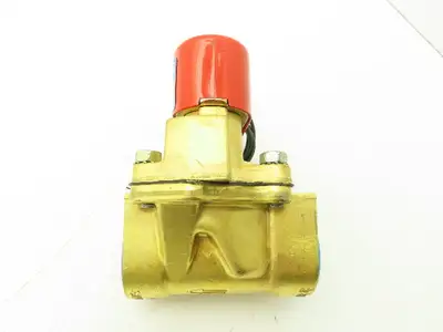 Skinner 2LH2LBG6127 Brass Solenoid Valve 2-Way NC 220/240V 125 PSI 1" NPT
