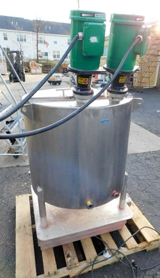 USED TWO COMPARTMENT TANK 60 GALLON