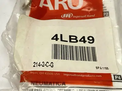 214-2-C-G | ARO  Pneumatic Valve 4LB49 - Used