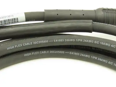 Stanley 20C109305 Rev C Electric Nutrunner Control Cable 5M 17Ft