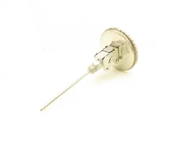 Ashcroft Dial Thermometer 0-250°F 5" Gauge 6" Stem Adjustable